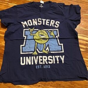 Monsters University Navy Blue T-Shirt